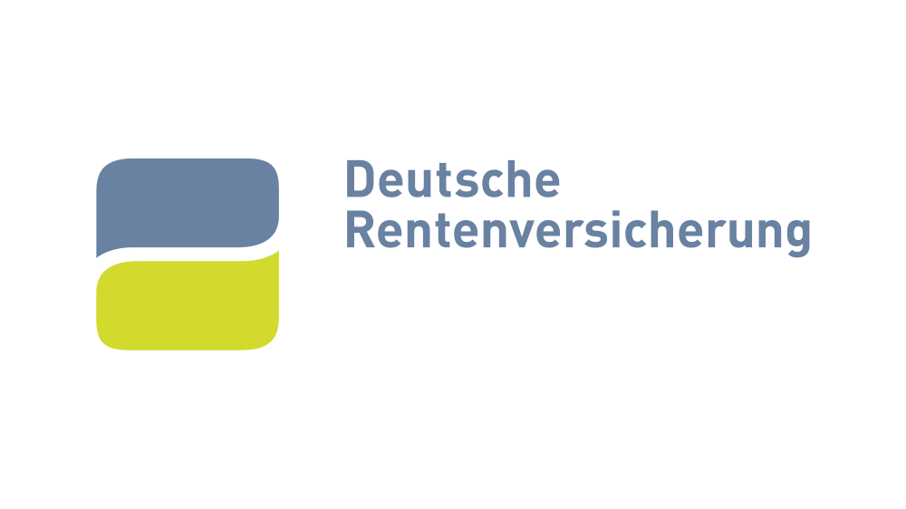 Logo der deutschen Rentenversicherung.