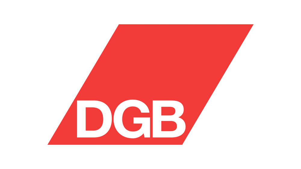 Logo des deutschen Gewerkschaftsbunds.